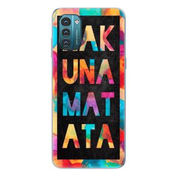 Odolné silikonové pouzdro iSaprio - Hakuna Matata 01 - Nokia G11 / G21