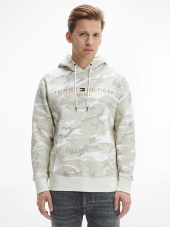 Tommy Hilfiger pánská béžová mikina Camo - L (0K4)