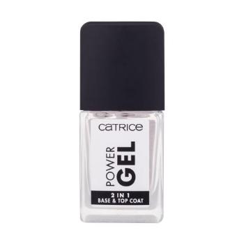 Catrice Power Gel Base & Top Coat 10,5 ml lak na nehty pro ženy