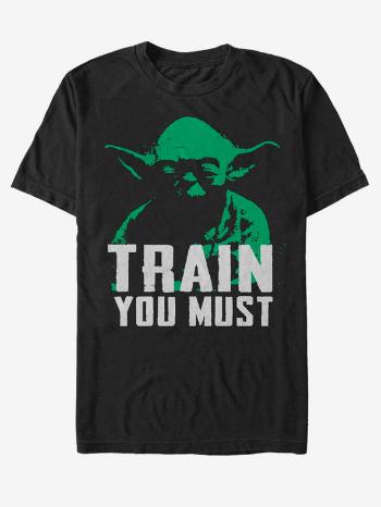 ZOOT.Fan Yoda Train You Must Star Wars Triko Černá