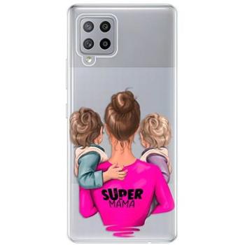 iSaprio Super Mama - Two Boys pro Samsung Galaxy A42 (smtwboy-TPU3-A42)