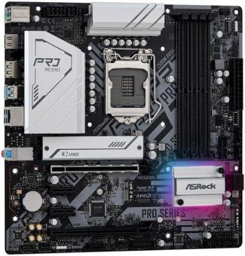 ASRock Z590M PRO4 / LGA 1200 / Intel Z590 / 4x DDR4 / M.2 / HDMI / DP / mATX, Z590M PRO4