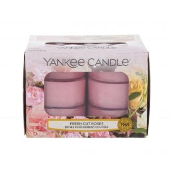 Yankee Candle Fresh Cut Roses 117,6 g vonná svíčka unisex poškozená krabička