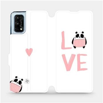 Flipové pouzdro na mobil Realme 7 Pro - MH09S Panda LOVE (5903516586530)
