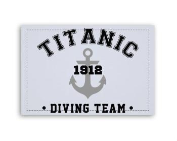 Fotoobraz 90x60 cm střední  TITANIC DIVING TEAM