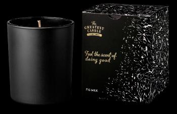 The Greatest Candle Vonná svíčka v černém skle Fík 170 g