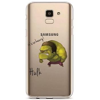 TopQ Samsung J6 silikon Cartoon Hulk 37990 (Sun-37990)
