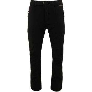 ALPINE PRO GENNER Pánské kalhoty, černá, velikost 54