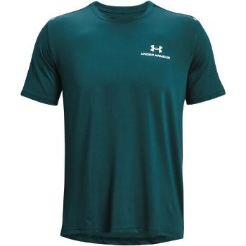 Under Armour RUSH ENERGY SS Pánské sportovní tričko, tmavě zelená, velikost S