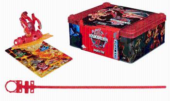 Spin Master Bakugan sběratelská plechová krabice