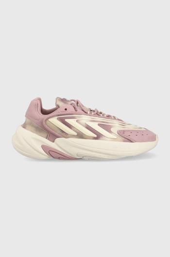 Sneakers boty adidas Originals OZELIA růžová barva