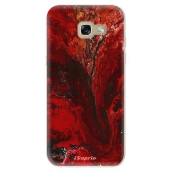 Odolné silikonové pouzdro iSaprio - RedMarble 17 - Samsung Galaxy A5 2017