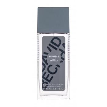 David Beckham Homme 75 ml deodorant pro muže deospray