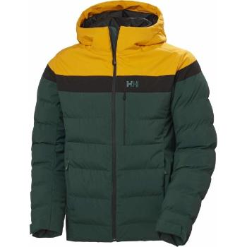 Helly Hansen BOSSANOVA PUFFY JACKET Pánská lyžařská bunda, tmavě zelená, velikost S