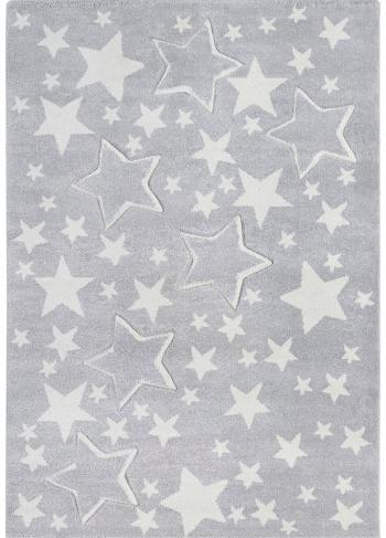 Lalee koberce Dětský kusový koberec Amigo 329 silver - 80x150 cm Šedá