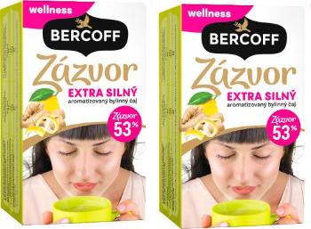 Bercoff Čaj zázvor extra silný (53% zázvor) 40 x 2 g