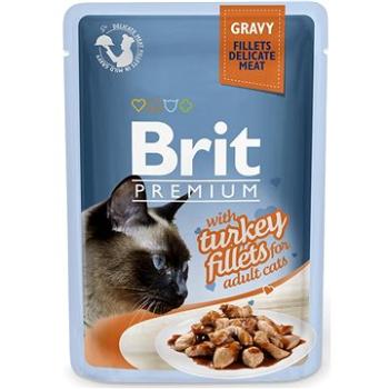 Brit Premium Cat Delicate Fillets in Gravy with Turkey 85 g (8595602518531)