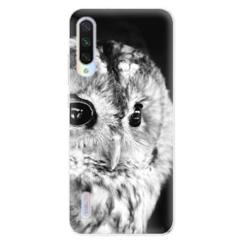 Odolné silikonové pouzdro iSaprio - BW Owl - Xiaomi Mi A3