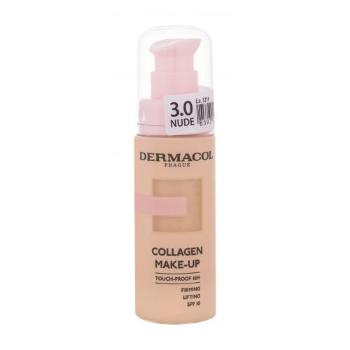 Dermacol Collagen Make-up SPF10 20 ml make-up pro ženy Nude 3.0 na všechny typy pleti; proti vráskám; zpevnění a lifting pleti; na dehydratovanou pleť