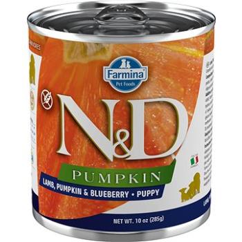 N&D Dog Pumpkin puppy Lamb & Blueberry 285 g (8606014102550)