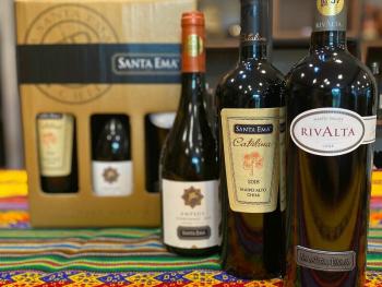 Vinný set: 3 láhve z vinařství Santa Ema