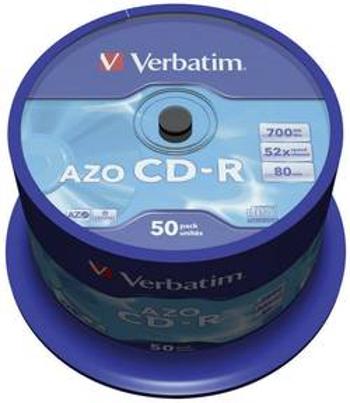 CR-R 700 MB Verbatim 43343 50 ks vřeteno