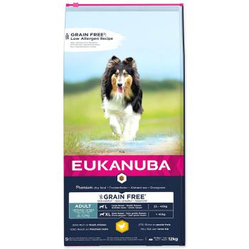 EUKANUBA Adult Large & Giant Breed Grain Free Chicken 12 kg