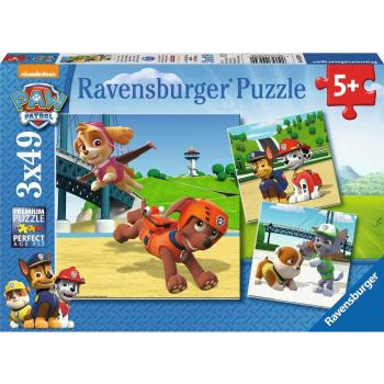 Ravensburger Tlapková Patrola Psí tým 3 x 49 dílků