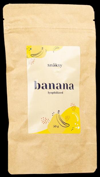 Snӓksy Banány lyofilizované 50 g