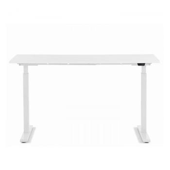 Pracovní stůl Office Smart – bílá, 140 × 60 cm