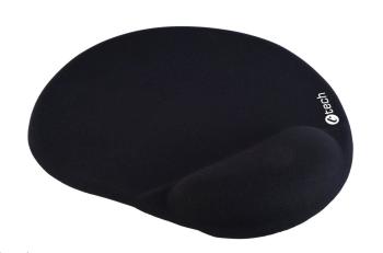 C-TECH Podložka pod myš gelová MPG-03, černá, 240x220mm