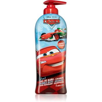 Disney Cars bublinková koupel a mycí gel 2 v 1 pro děti 1000 ml