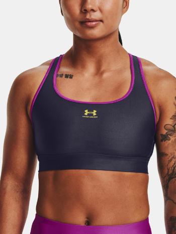 Under Armour UA HG Armour Mid Padless Sportovní podprsenka Šedá