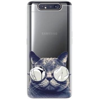 iSaprio Crazy Cat 01 pro Samsung Galaxy A80 (craca01-TPU2_GalA80)