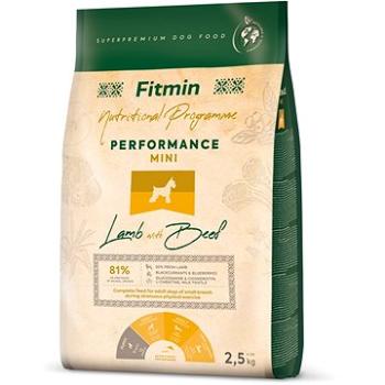 Fitmin dog mini performance lamb&beef 2,5 kg (8595237033287)