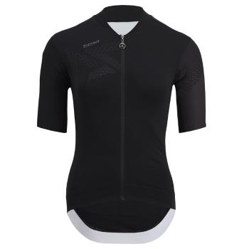 Cyklistický dámský dres Silvini Rosalia black/charcoal Velikost: M