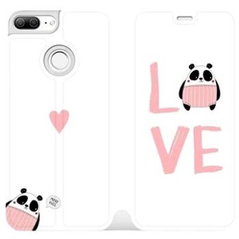 Flipové pouzdro na mobil Honor 9 Lite - MH09S Panda LOVE (5903226750399)