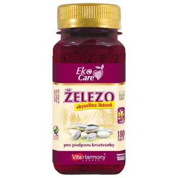 VitaHarmony VE Železo 20 mg s kys. listovou 180 tablet