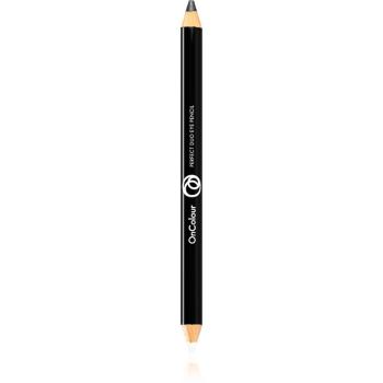 Oriflame OnColour oboustranná tužka na oči odstín Black & White 1,5 g