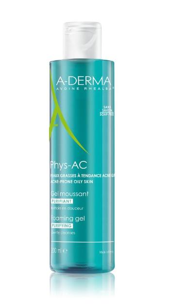 A-Derma Phys-AC Čisticí pěnivý gel 200 ml