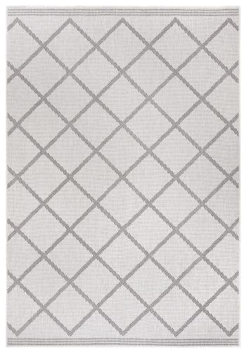 NORTHRUGS - Hanse Home koberce Kusový koberec Twin Supreme 105429 Corsica Night - 80x150 cm Bílá