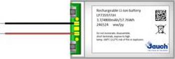 Speciální akumulátor Jauch Quartz LP735977JH, Prismatisch , s kabelem, Li-Ion akumulátor, 3.7 V, 5000 mAh