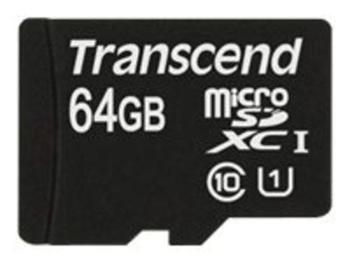Transcend microSDXC Premium 64GB UHS-I TS64GUSDU1