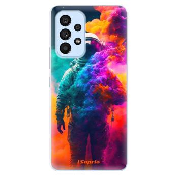 Odolné silikonové pouzdro iSaprio - Astronaut in Colors - Samsung Galaxy A73 5G