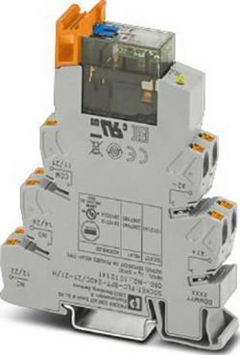 Relé modul Phoenix Contact PLC-RPT- 24DC/21-21/MS, 24 V/DC, 6 A, 2 přepínací kontakty