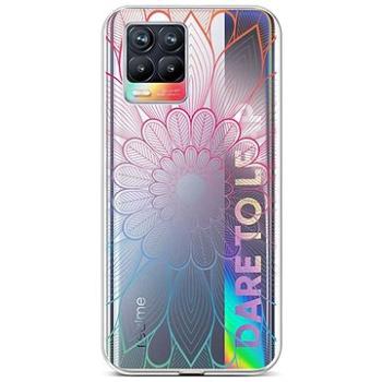 TopQ Realme 8 silikon Rainbow Mandala 58758 (Sun-58758)