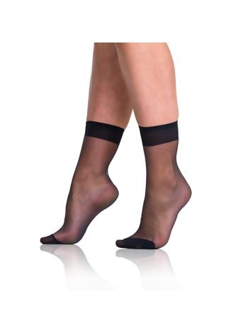FLY SOCKS 15 DEN - Dámské silonkové ponožky - černá