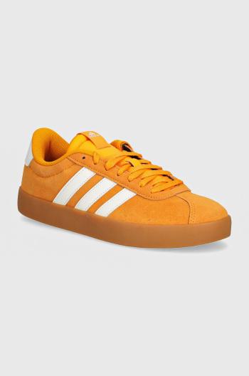 Semišové sneakers boty adidas Vl Court oranžová barva, IF4472