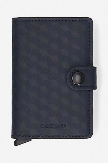 Peněženka Secrid Miniwallet Optical černá barva, MOP-BLACK-TITANIUM