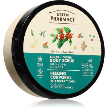 Green Pharmacy Body Care Green coffee & Ginger Oil cukrový tělový peeling 200 ml